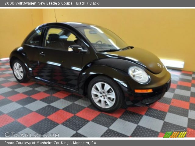 2008 Volkswagen New Beetle S Coupe in Black