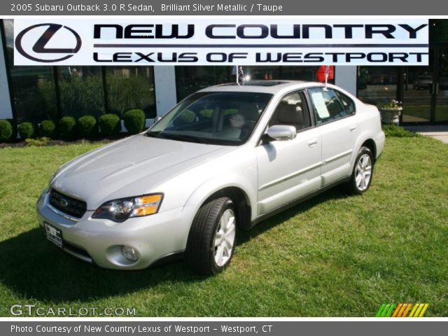 2005 Subaru Outback 3.0 R Sedan in Brilliant Silver Metallic