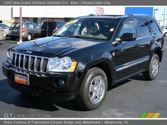 2007 Jeep Grand Cherokee Overland 4x4 in Black