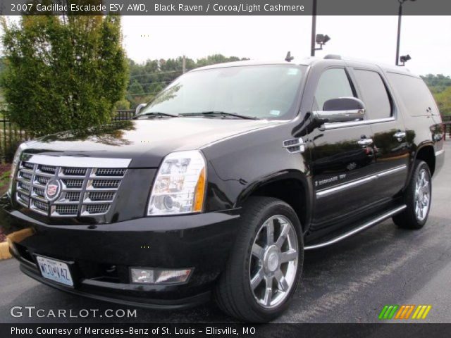 2007 Cadillac Escalade ESV AWD in Black Raven