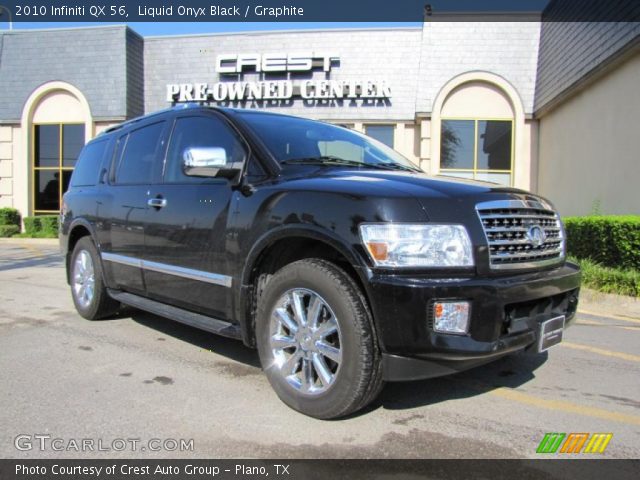 2010 Infiniti QX 56 in Liquid Onyx Black
