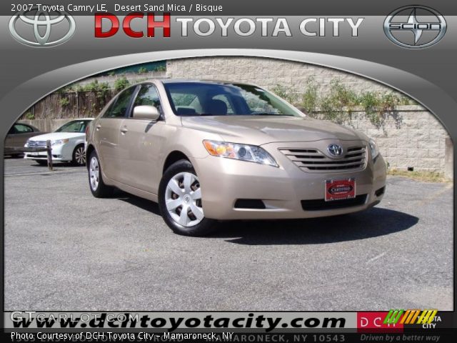 2007 Toyota Camry LE in Desert Sand Mica