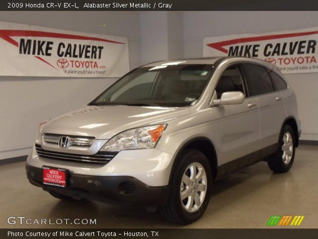2009 Honda CR-V EX-L in Alabaster Silver Metallic