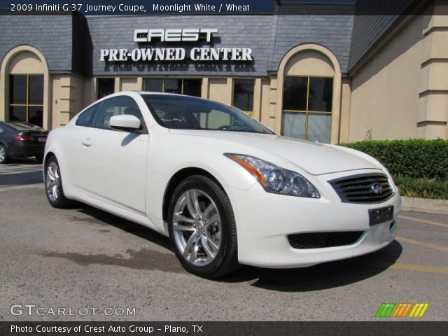 2009 Infiniti G 37 Journey Coupe in Moonlight White