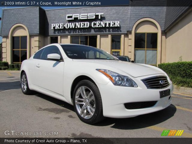 2009 Infiniti G 37 x Coupe in Moonlight White