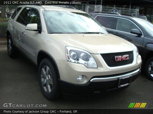 2011 GMC Acadia SLT AWD in Gold Mist Metallic