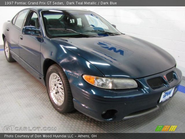 1997 Pontiac Grand Prix GT Sedan in Dark Teal Metallic