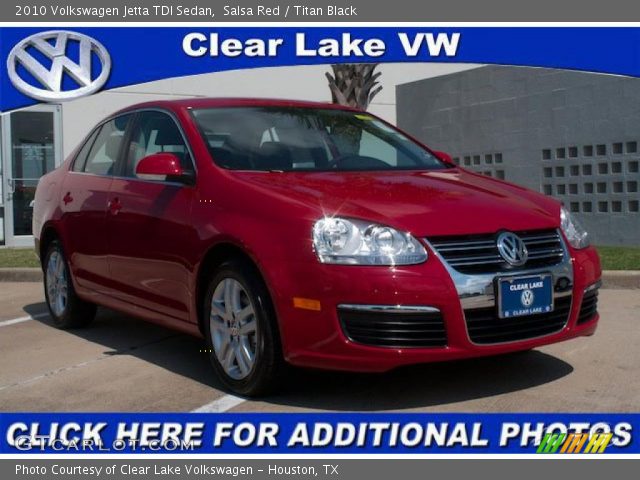 2010 Volkswagen Jetta TDI Sedan in Salsa Red