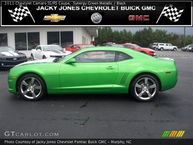 synergy green camaro. Synergy Green Metallic 2011