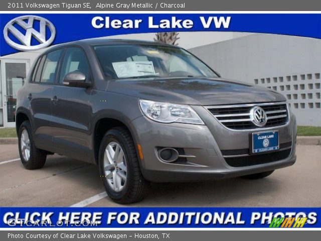 2011 Volkswagen Tiguan SE in Alpine Gray Metallic