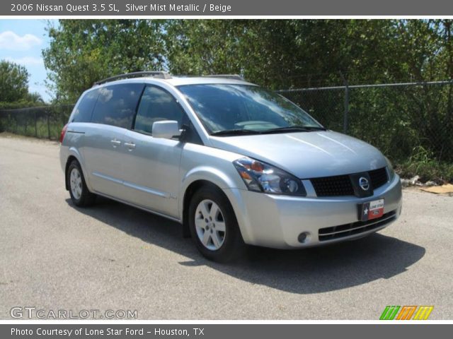 2006 Nissan Quest 3.5 SL in Silver Mist Metallic