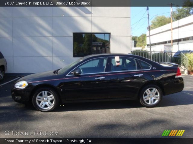 2007 Chevrolet Impala LTZ in Black
