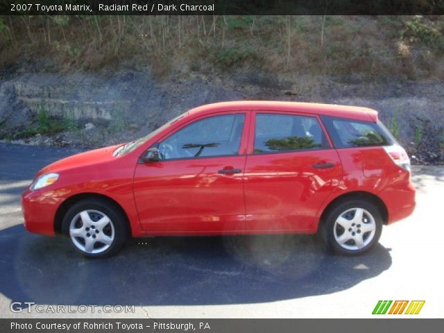 2007 Toyota Matrix  in Radiant Red