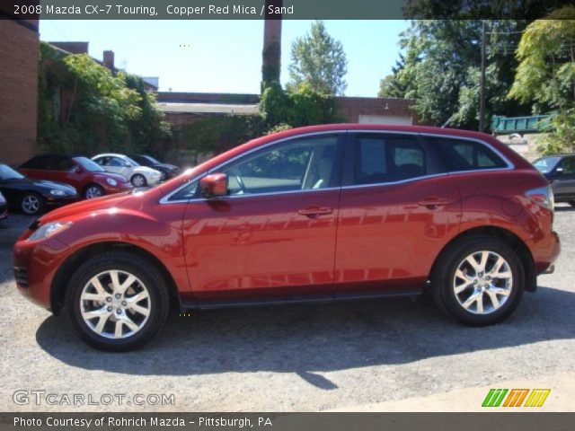 2008 Mazda CX-7 Touring in Copper Red Mica