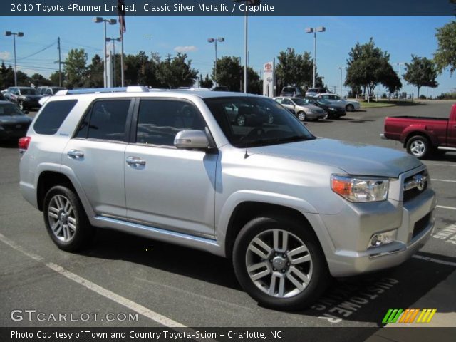 2010 Toyota 4Runner Limited in Classic Silver Metallic