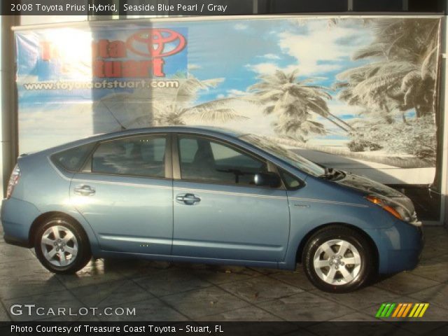 2008 Toyota Prius Hybrid in Seaside Blue Pearl