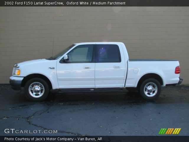 2002 Ford F150 Lariat SuperCrew in Oxford White