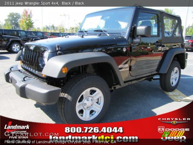 2011 Jeep Wrangler Sport 4x4 in Black