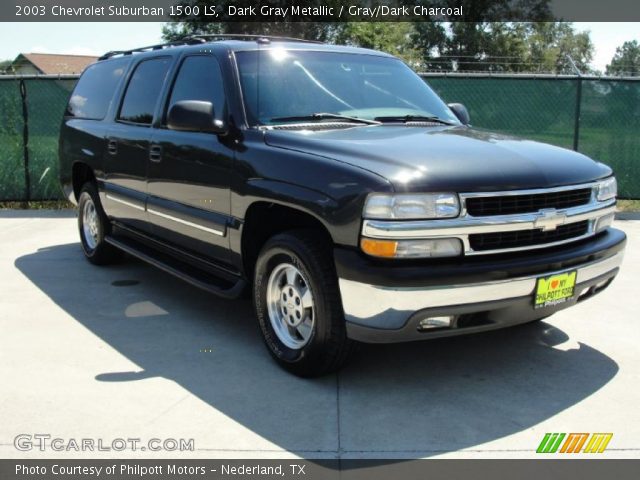 2003 Chevrolet Suburban 1500 LS in Dark Gray Metallic