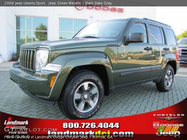 2009 Jeep Liberty Sport in Jeep Green Metallic