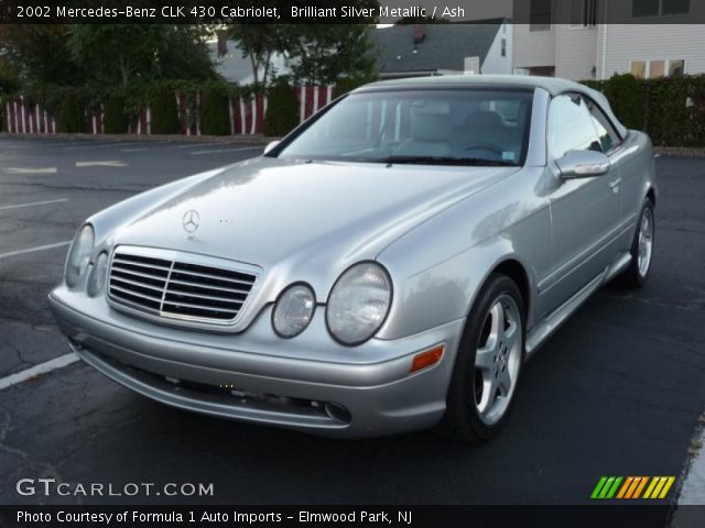 2002 Mercedes-Benz CLK 430 Cabriolet in Brilliant Silver Metallic