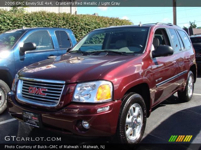 2006 GMC Envoy SLE 4x4 in Cranberry Red Metallic