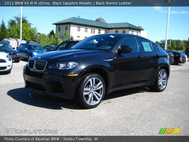 2011 BMW X6 M M xDrive in Black Sapphire Metallic