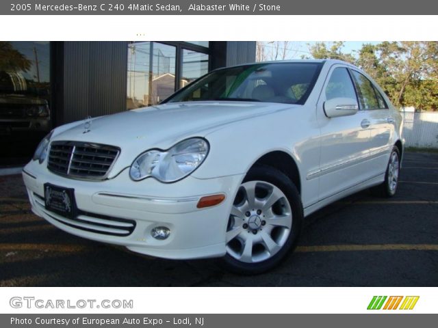 2005 Mercedes-Benz C 240 4Matic Sedan in Alabaster White