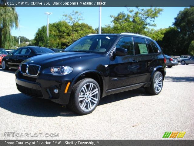 2011 BMW X5 xDrive 35i in Black Sapphire Metallic
