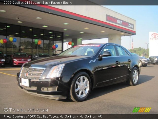 2009 Cadillac CTS Sedan in Black Raven