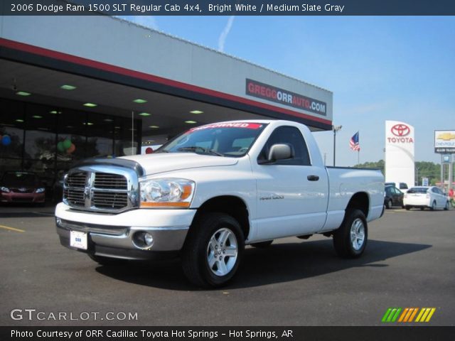 2006 Dodge Ram 1500 SLT Regular Cab 4x4 in Bright White
