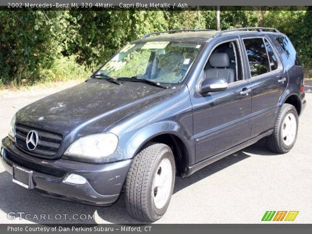 2002 Mercedes-Benz ML 320 4Matic in Capri Blue Metallic