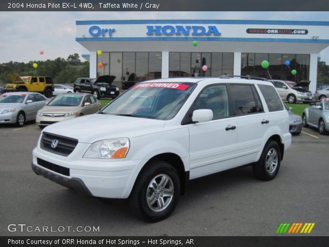 2004 Honda Pilot EX-L 4WD in Taffeta White