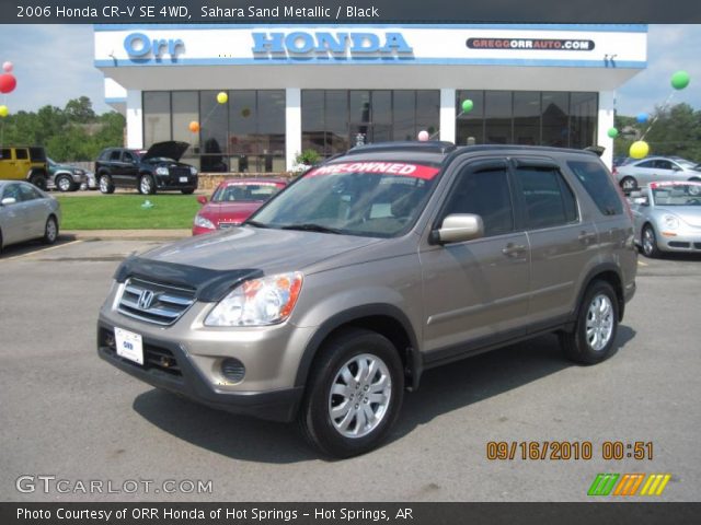 2006 Honda CR-V SE 4WD in Sahara Sand Metallic