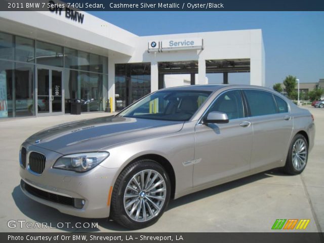 2011 BMW 7 Series 740Li Sedan in Cashmere Silver Metallic