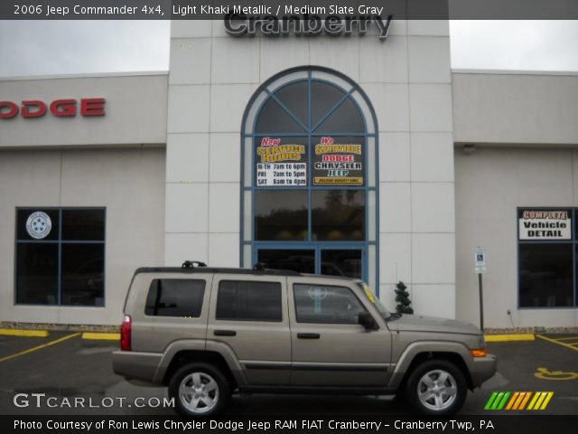 2006 Jeep Commander 4x4 in Light Khaki Metallic