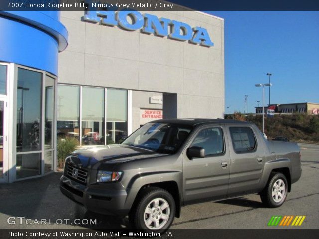 2007 Honda Ridgeline RTL in Nimbus Grey Metallic
