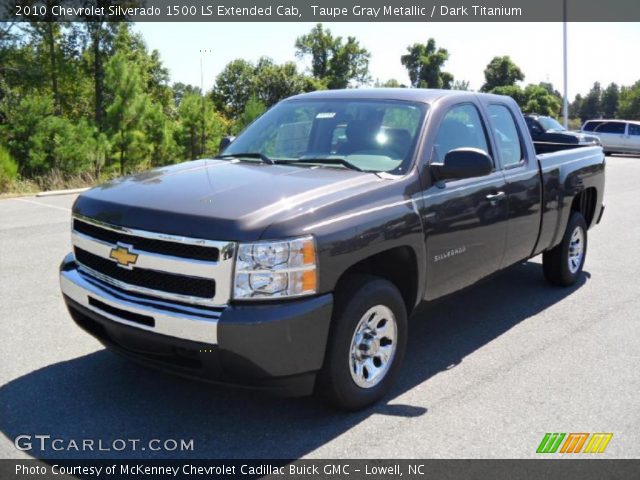 2010 Chevrolet Silverado 1500 LS Extended Cab in Taupe Gray Metallic