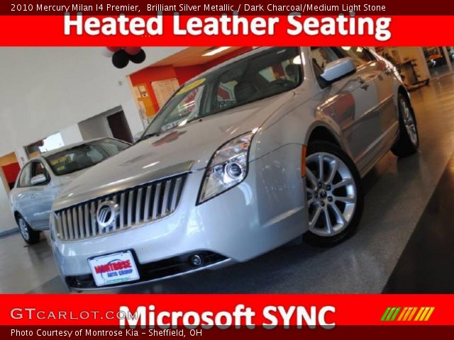 2010 Mercury Milan I4 Premier in Brilliant Silver Metallic