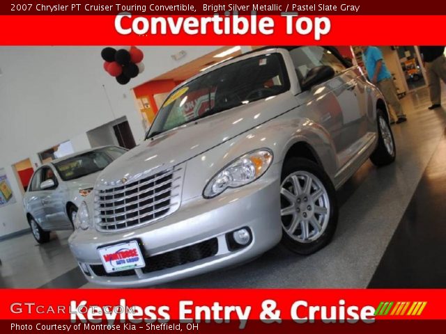 2007 Chrysler PT Cruiser Touring Convertible in Bright Silver Metallic