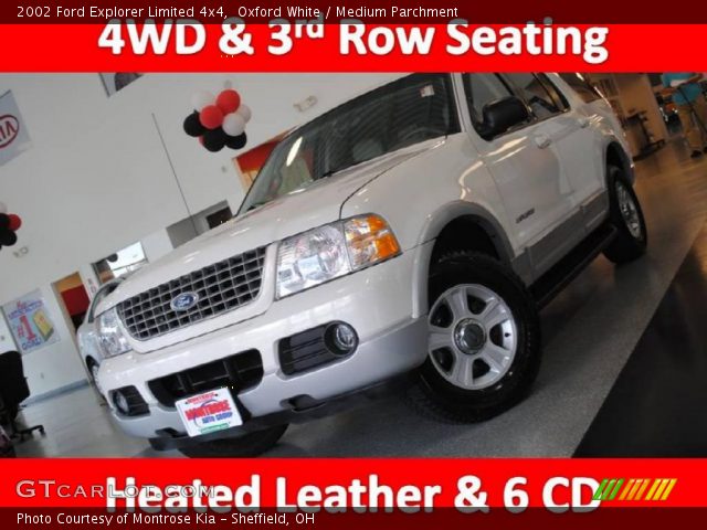 2002 Ford Explorer Limited 4x4 in Oxford White