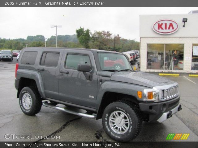 2009 Hummer H3 X in Graphite Metallic