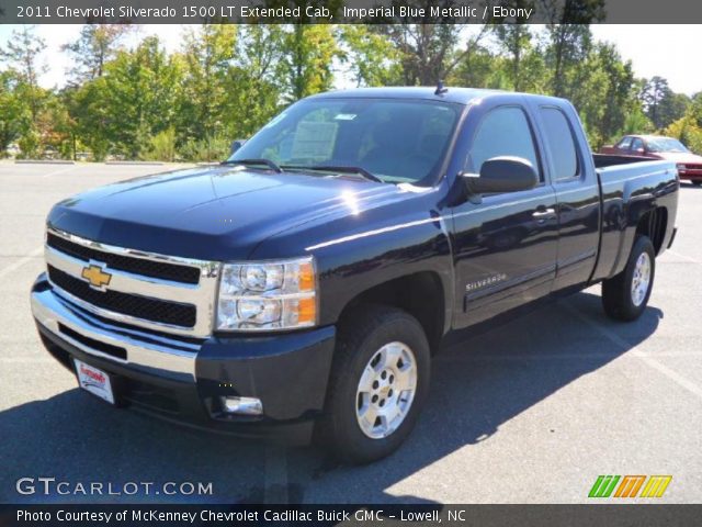 2011 Chevrolet Silverado 1500 LT Extended Cab in Imperial Blue Metallic