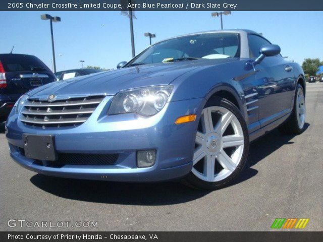 2005 Chrysler Crossfire Limited Coupe in Aero Blue Pearlcoat