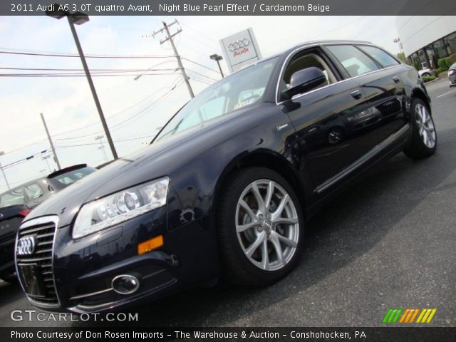 2011 Audi A6 3.0T quattro Avant in Night Blue Pearl Effect