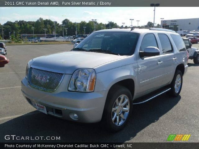 2011 GMC Yukon Denali AWD in Pure Silver Metallic