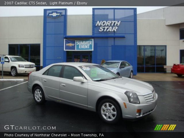 2007 Cadillac CTS Sedan in Light Platinum