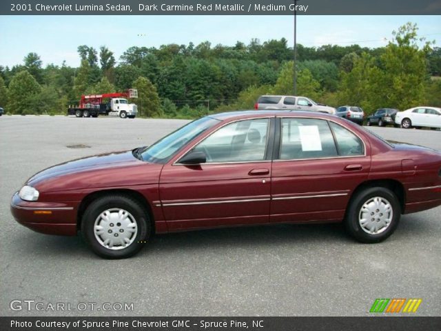 2001 Chevrolet Lumina Sedan in Dark Carmine Red Metallic