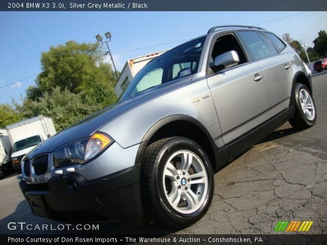 2004 BMW X3 3.0i in Silver Grey Metallic