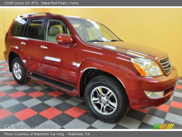 2008 Lexus GX 470 in Salsa Red Pearl